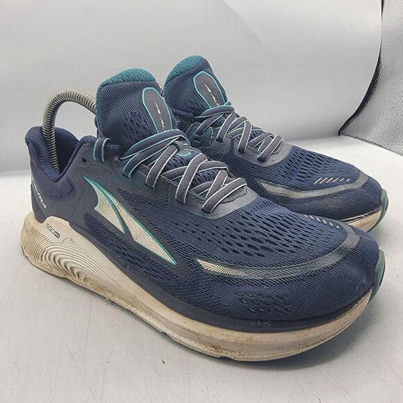 Altra Paradigm 6 Womens 8.5 Blue Running Shoes Athletic Outdoors Comfort Casual - Picture 1 of 13